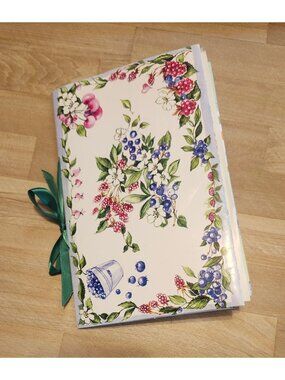 Handmade Junk Journal Colorful & Bright 6" x 6.5" 90 pages